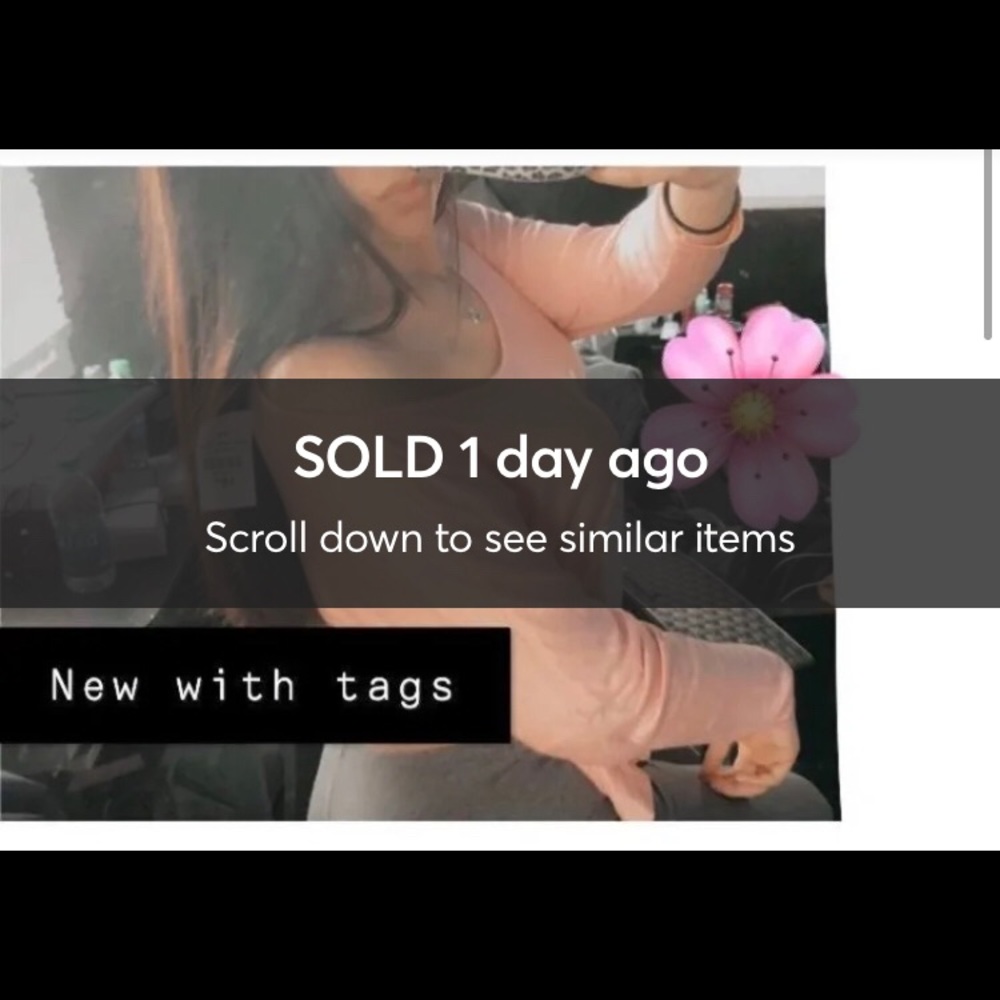 SOLD! — Slouchy Flower Top
